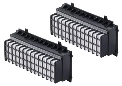 2 HEPA-Filter für Bosch Relaxx'x Staubsauger, Ersatz 00577281