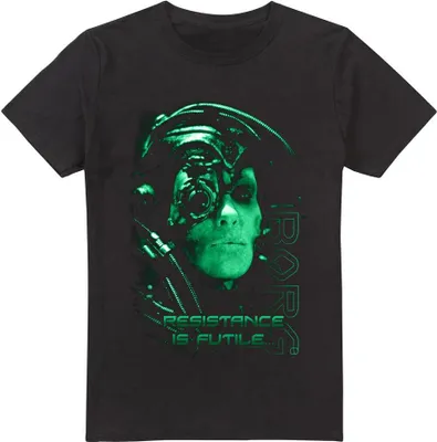 Produktbild von Star Trek - "Resistance is Futile" T-Shirt für Herren TV5802 (XXL) (Schwarz)