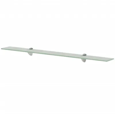 Image de vidaXL Étagères flottantes 2 pcs. Verre 90x10 cm 8 mm