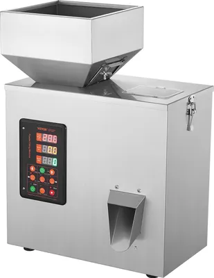 Produktbild von Maszyna do napełniania proszkiem VEVOR, 0,002-0,22 funta/1-100 g, automatyczna inteligentna maszyna do napełniania z ważeniem cząstek, dozownik cząstek do napełniania proszkiem worków na butelki do nasion herbaty, ziaren, proszku, mąki, fasoli, brokatu