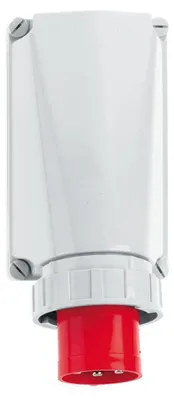 Produktbild von BALS CEE Wandgerätestecker 125A 5- 24202 polig 6h IP67 400V