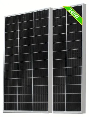 Produktbild von Solarmodul - Solarpanel - Solarzellen - Photovoltaikmodul - 120 Watt Leistung