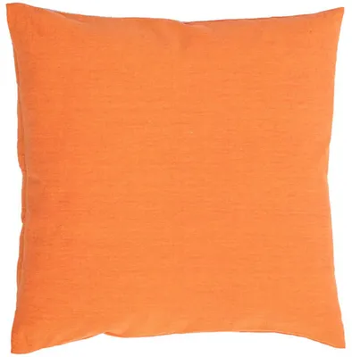 Produktbild von Kissen mit Bezug in Bio Baumwolle orange 60 x 60 cm Hängemattenglück