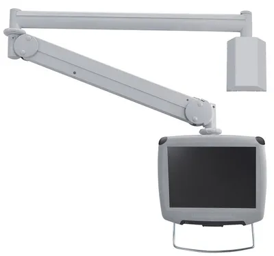 Obrázek produktu pro Neomounts FPMA-HAW100HC, 12 kg, 25,4 cm (10"), 81,3 cm (32"), 100 x 100 mm, Nastavení výšky, Bílá