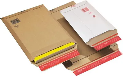Produktbild von ColomPac Versandtasche Rigid Plus CP010.07 B4 sk Wellpappe braun