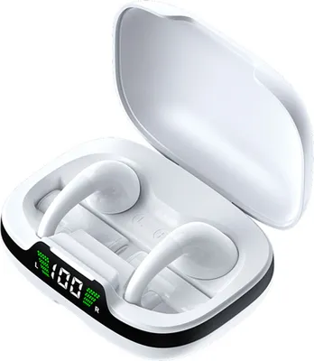 Produktbild von Clip-on-Ohr-JR03-Ring aus echtem Kupfer, geringer Energieverbrauch und nicht sensorisch zu tragendes BT-Headset