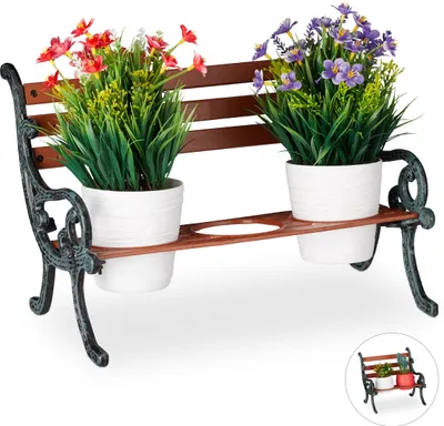 Immagine prodotto di Mini panchina per fiori, RD26425 M, 40 cm