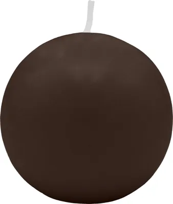 Produktbild von Kugelkerzen Chocolate Schokolade Ø 100 mm, 4 Stück