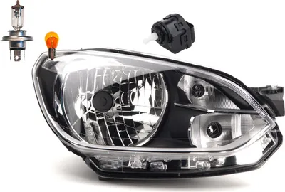 Produktbild von Scheinwerfer passend für VW Up! 12/2011 -06/16 Rechts Leuchtmittel m. Stellmotor 8L0941295B 8L0941295A 1S1941016L 1S1941016J 1S1941016N Johns