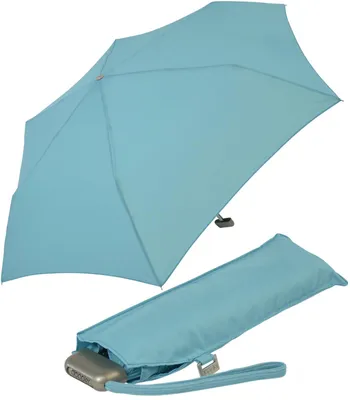 Produktbild von Doppler Damen Taschenschirm Carbonsteel Slim - Blue