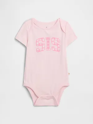 Obrázek produktu pro Dětské body GAP s potiskem, velikost 12–18 měsíců