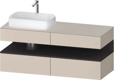 Produktbild von DURAVIT QA4765080830000 QTG KWTU WH Ek. 1400x550x600 Tp. Smt