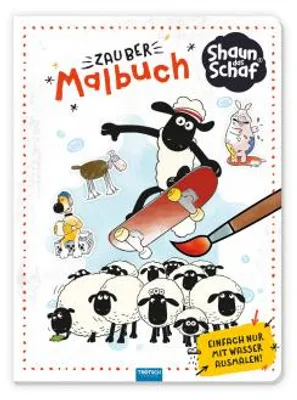 Obrázok produktu pre Trötsch Kúzelná omaľovánka Shaun the sheep