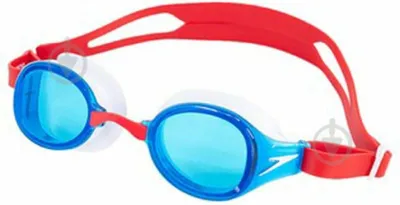 Image de Lunettes de natation pour enfants Speedo Hydropure Rouge Rouge One Size
