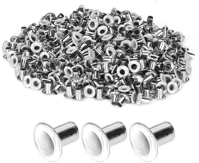 Immagine prodotto di Occhielli in ottone da 2 mm per abbigliamento e borse, 500 pezzi