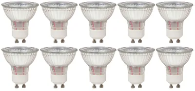 Produktbild von 10er-Pack LED-Strahler McShine "LS-450" GU10, 5,5W, 470lm, 3000K, step dimmbar