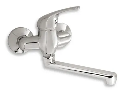 Obrázok produktu pre Umývadlová drezová batéria 100 mm Titania Iris chróm