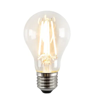 Produktbild von Olucia - PAKIZE A60 - E27 LED-Glühbirne - 5W - 2700K - Dimmbar - Transparent