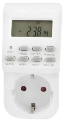 Obrázok produktu pre Týždenný digitálny časovač Onlex White White Jedna veľkosť