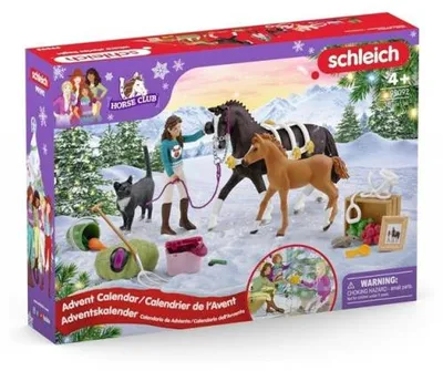 Image de Calendrier de l'avent horse club noël 2024 - chevaux - schleich - 99092 - figurines, accessoires