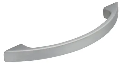 Image de Poignée de meuble en zamac finition chrome mat e 96 mm