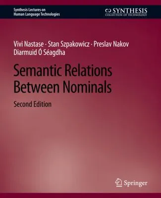 Obrázok produktu pre Semantic Relations Between Nominals, Second Edition