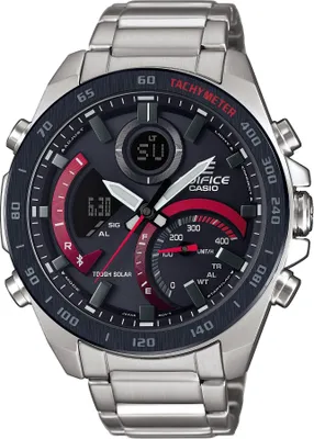 Obrázek produktu pro Pánské hodinky Casio ECB-900DB-1AER stříbrné