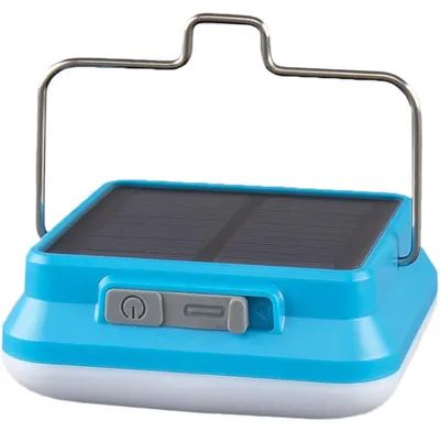 Productafbeelding van Rubytec Solare USB Solar Lantaarn Blauw