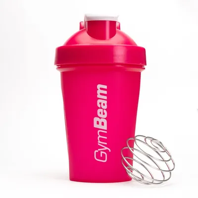 Produktbild von GymBeam - Shaker-Mischflasche 400 ml in Pink