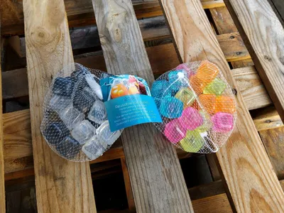 Produktbild von Wiederverwendbare Eiswürfel 2 Sorten Mehrfarbig
