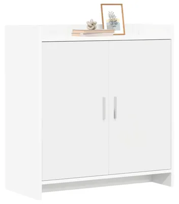 Image de Buffet vidaXL blanc 72 x 36 x 80 cm en aggloméré