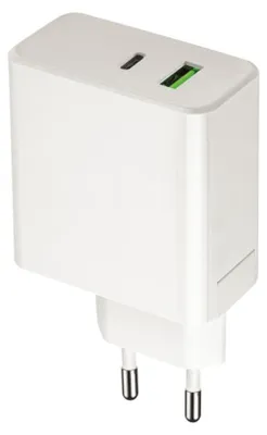 Immagine prodotto di Setty Caricabatterie da parete con porte USB + USB-C, 45W, modello LSI-01, colore bianco