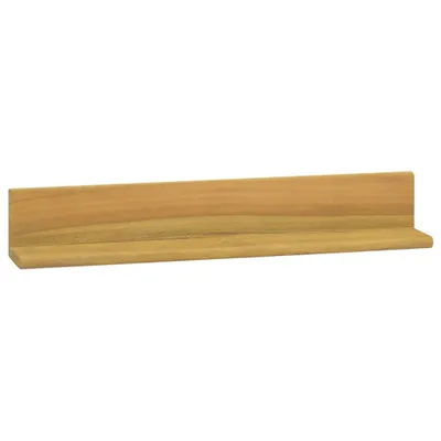 Immagine prodotto di vidaXL Mensole da parete 2 pezzi 60x10x10 cm in teak massiccio
