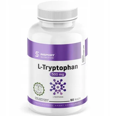 Produktbild von L-Tryptophan 90 Kapseln Stress Schlaf Schlaflosigkeit