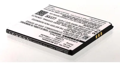 Produktbild von Akku für Mobistel Cynus E5 Li-Ion 3,8 Volt 1700 mAh schwarz.