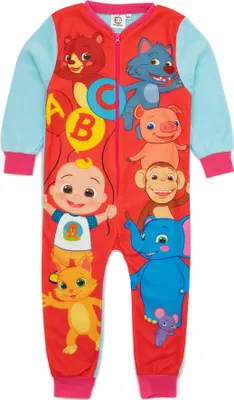 Immagine prodotto di Cocomelon - Pigiama "ABC" per bambini NS7173 (92) (Arancione/Blu)