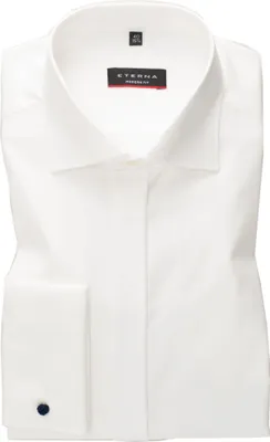 Produktbild von Eterna - Modern Fit - Bügelfreies Herren Langarm Hemd, (8817 X362), Größe:45, Farbe:Champagner (21)
