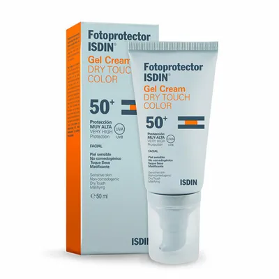 Immagine prodotto di Isdin Sonnenschutz Spf 50+ Gelcreme Dry Touch Color 50 ml