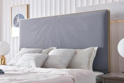 Produktbild von Bett Design Schlafzimmer Holz Bett Betten 180x200cm Betten Doppel Hotel Neu