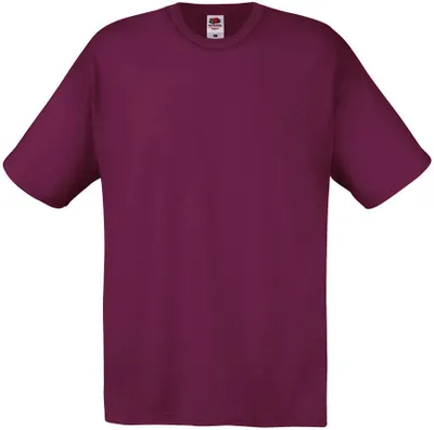 Produktbild von Fruit of the Loom 61-082-0 | Original Herren T-Shirt - Farbe: Burgundy - Größe: XL