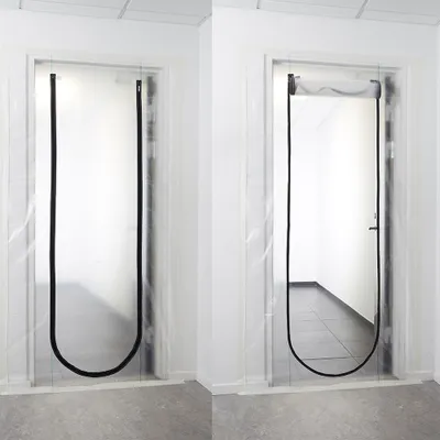 Produktbild von Staubschutzbarriere für Türen, 220 x 110 cm
