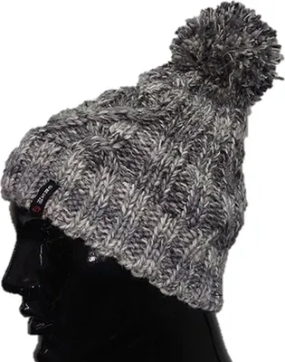 Produktbild von Brandneu Designer Mütze CARISMA Grau Bommel CRMM-107
