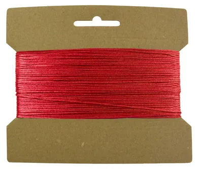 Produktbild von 25m Satinschnur Flechtschnur Satinkordel Kumihimo, 1 o. 2mm Durchmesser Farbwahl