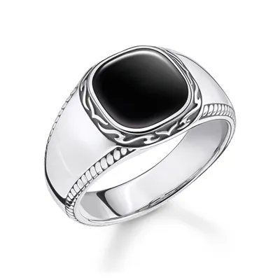Obrázok produktu pre Thomas Sabo - TR2388-641-11-62 - Prsteň - Uni - Striebro 925, sčernené - Šírka 62