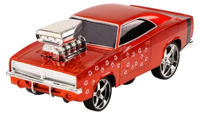 Obrázek produktu pro LEAN Toys 18565 RC auto 1:18 Drift 360 světla a zvuky, červené