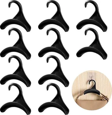 Produktbild von Famanu Handtaschenhänger Faltbar - Für Handtaschen und Rucksäcke - 10 Stück