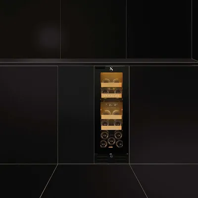 Produktbild von Swisscave Weinkühlschrank WLU-50DF,2-Zonen Weinkühlschrank für Küchenunterbau, 13 Flaschen, 82cm (H)