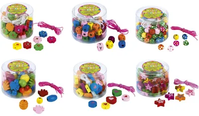 Produktbild von MOSES Froehliche Holzperlen