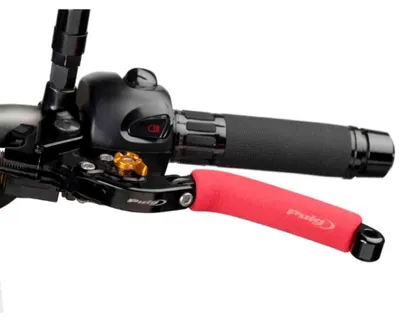 Produktbild von Puig 7778r Hebelprotektor Rot,Rosa  Rot,Rosa One Size