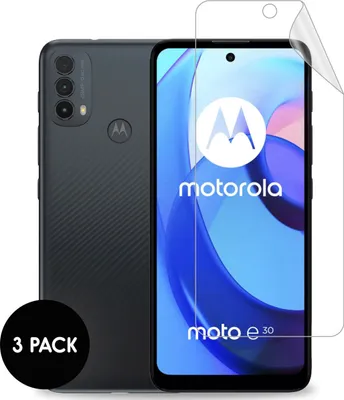 Obrázok produktu pre Motorola Moto E30, Motorola Moto E40 Ochrana obrazovky: imoshion screen protector film 3-pack - transparent